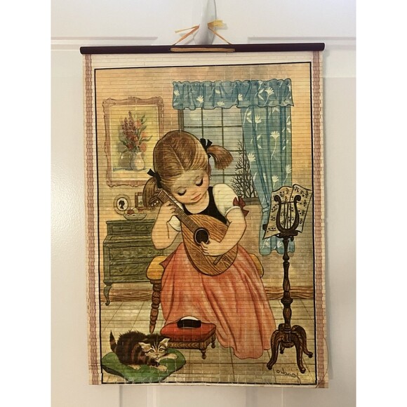 Vintage Jandro Litho 1972 Little Workers Print /Childs Room /Nursery /Retro 8x10 - Picture 5 of 5